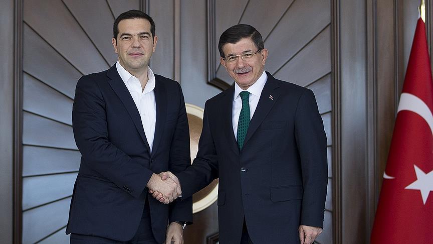 Davutoğlu-Çipras görüşmesi için yoğun güvenlik önlemi