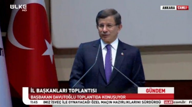 Davutoğlu o gazeteye teşekkür etti!
