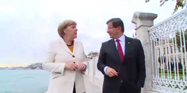 Merkel İstanbul'a hayran kaldı - VİDEO