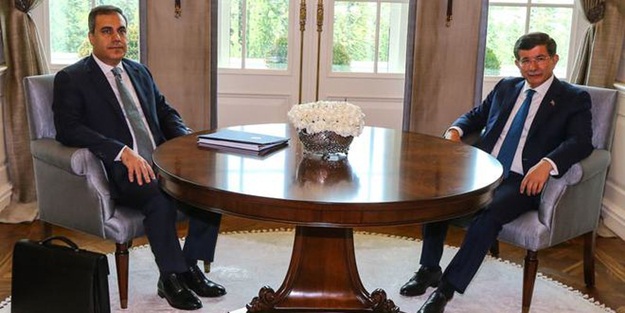 Davutoğlu, MİT Müsteşarı Fidan'ı kabul etti!