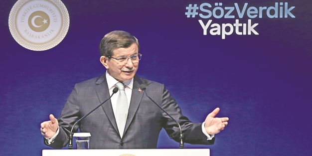 Davutoğlu: Söz verdik, yaptık