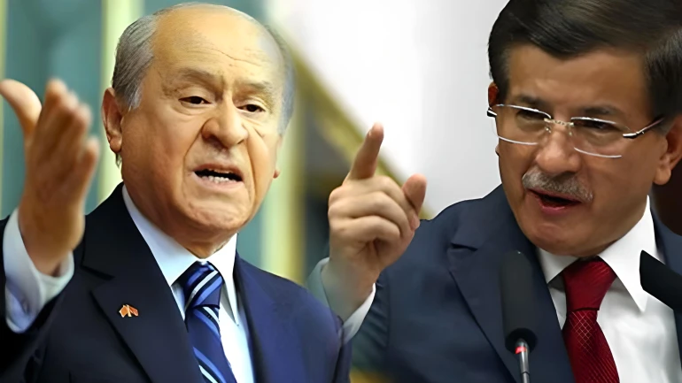 Davutoğlu'ndan Bahçeli'ye hadsiz tehdit! Tutmayın küçük enişteyi
