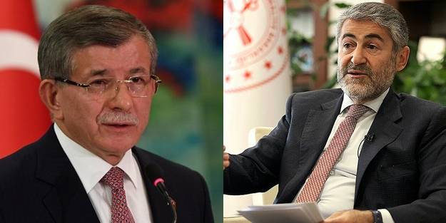 Davutoğlu'ndan Bakan Nebati'ye büyük saygısızlık!