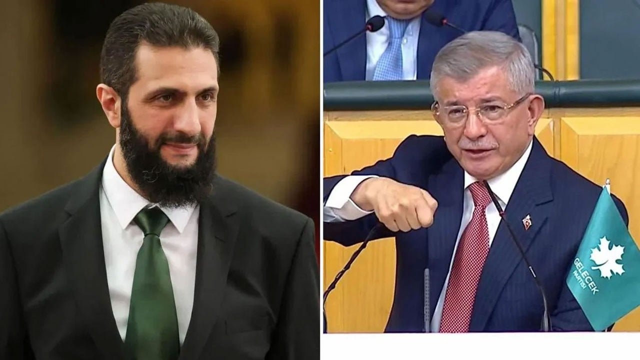 Davutoğlu’ndan Şara’ya çağrı! Başınızı kaldırın kimseye uydu olmayın!