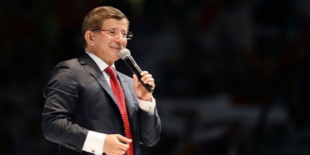 Davutoğlu'ndan teşekkür konuşması