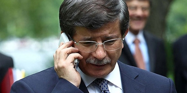 Davutoğlu'ndan telefon diplomasisi