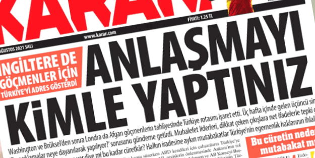 Davutoğlu'nun gazetesi yalanda İngiliz'i bile geçti!