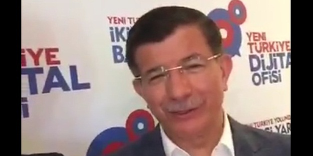 Davutoğlu'nun ilk Vine videosu