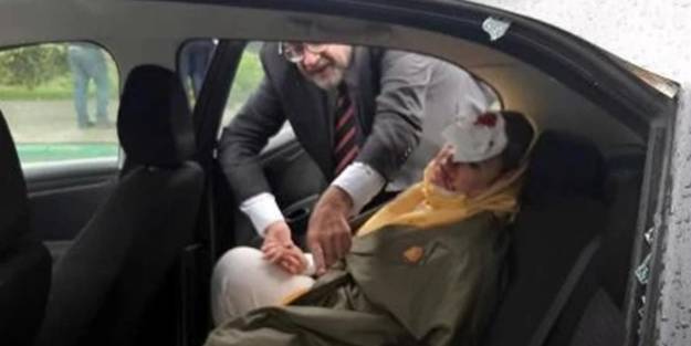 Davutoğlu'nun konvoyu kaza yaptı! Yaralılar var
