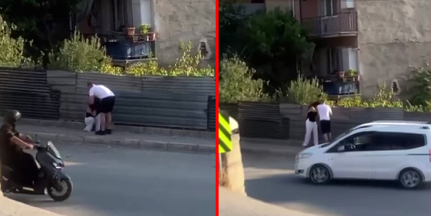 Sokak ortasındaki şiddete sessiz kaldılar