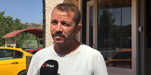 Dayak yiyen taksisi: Nefes alamıyorum