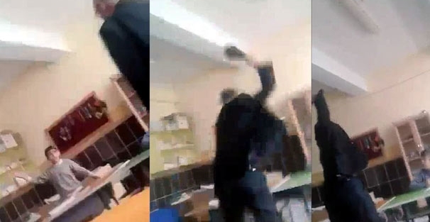 Dayakçı öğretmen serbest bırakıldı