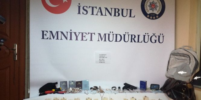 Kuyumcu soyan hırsızlar İstanbul’da yakalandı