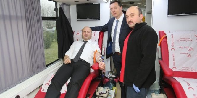 SATSO üyelerinden kan bağışı