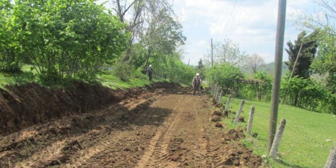 Fatsa’da yol çalışmaları
