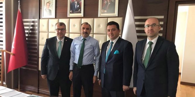 Başkan Bakıcı Ankara’da temaslarda bulundu
