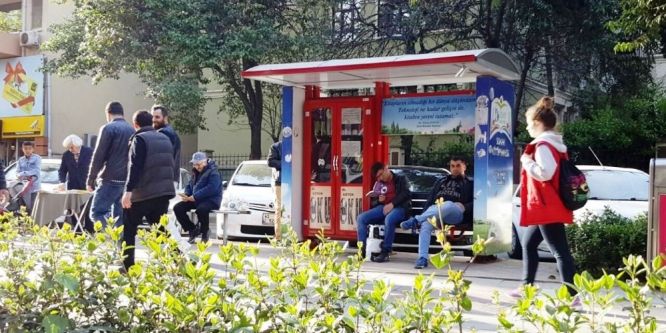 Sokak kütüphaneleri yenilendi