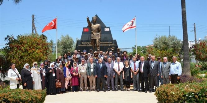 Muharip gaziler Kıbrıs’ı gezdi