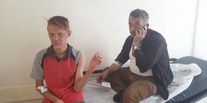 Vaşak saldırısına uğrayan 2 kişi yaralandı