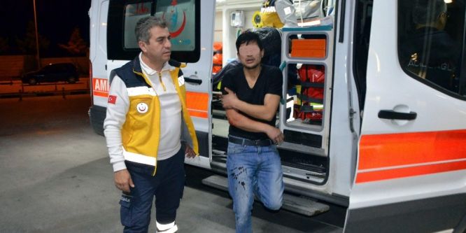 Karavan hırsızları yakayı ele verdi!