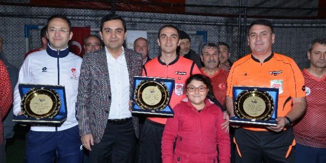 Belediye futbol turnuvası sona erdi