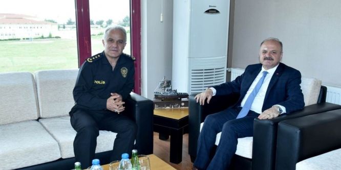 Vali Çakacak’tan yeni POMEM Müdürüne ziyaret