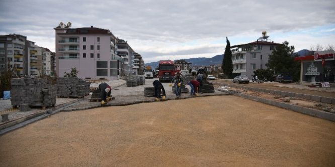 Kestel’de parke çalışmalarında sona gelindi