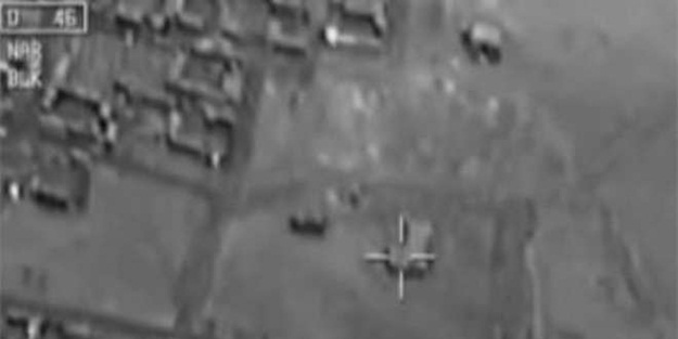 DEAŞ böyle vuruldu! İşte ilk görüntüler