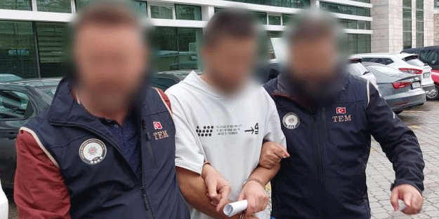 Canlı bomba olmadan Samsun'da yakalandı