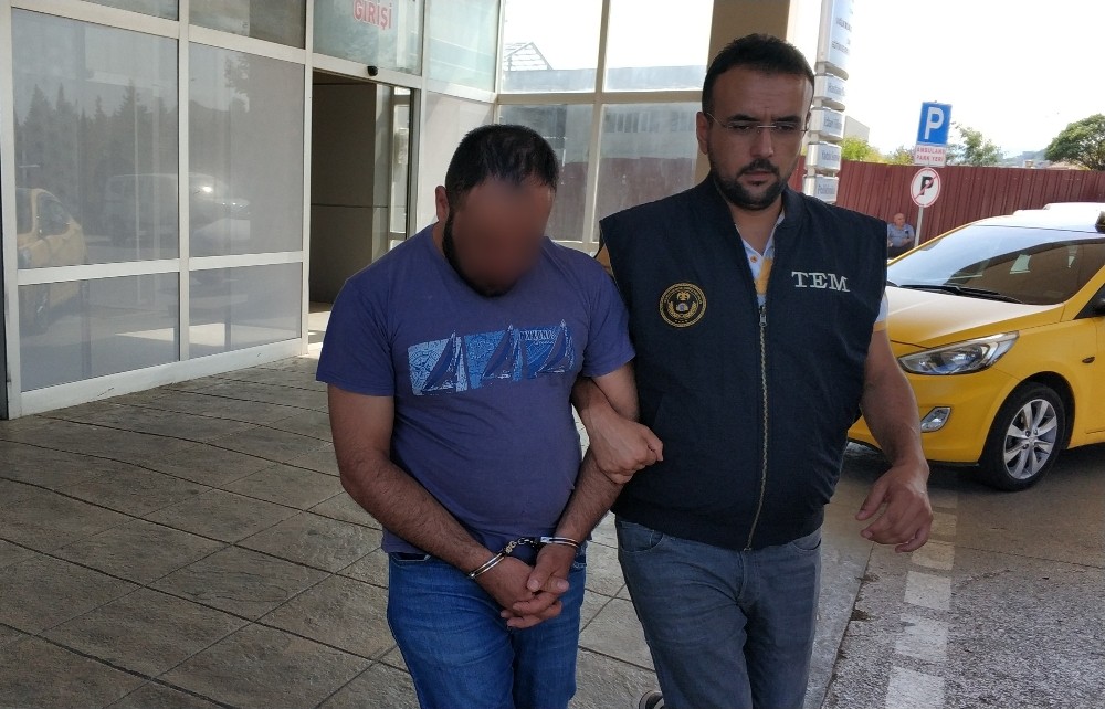 DEAŞ’tan gözaltına alınan yabancı uyruklu şahıs adliyede 