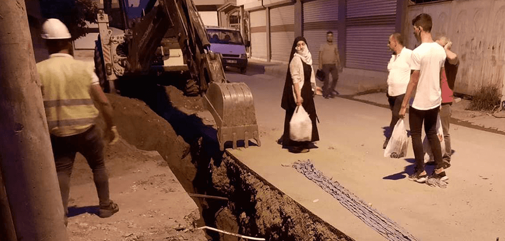 DEDAŞ çalışmalarında insan kemiklerine rastlandı