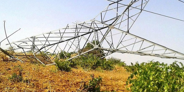 Nusaybin'de 25 trafo kullanılamaz halde