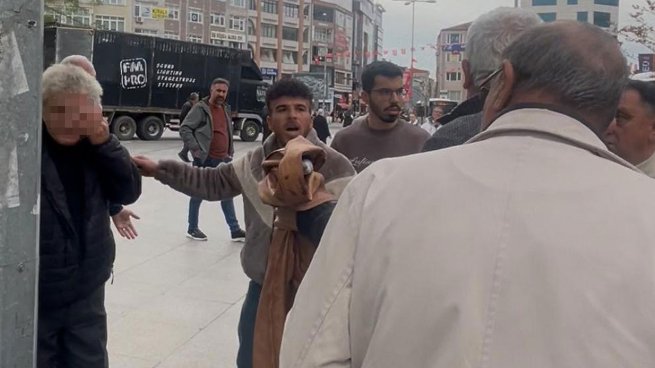 Dedeler parkta buluşup kavga etti! Kanlar içinde kaldılar