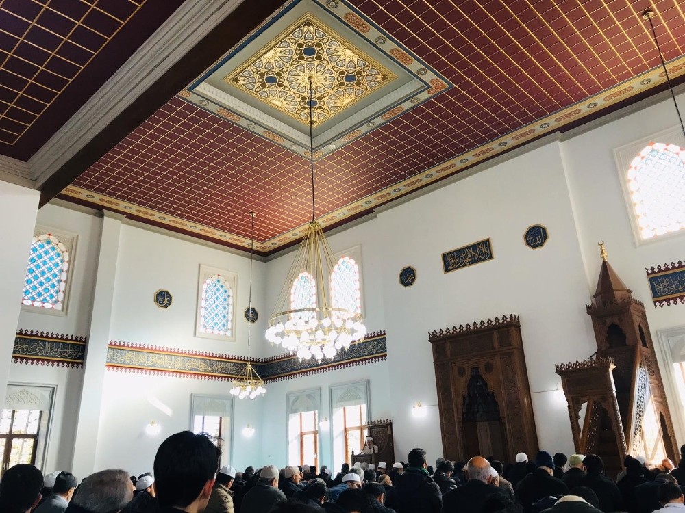 Dedeoğlu camii yeni ihtişamı ile ibadete açıldı 