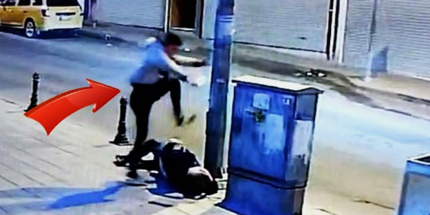 Defalarca bıçakladı, başını ezdi! Tüyler ürperten anlar kamerada