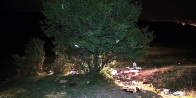 Define ararken elinde dinamit patladı!