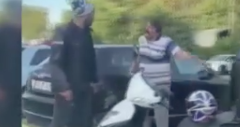 Dehşet anları böyle görüntülendi! Manyak mısın be adam?