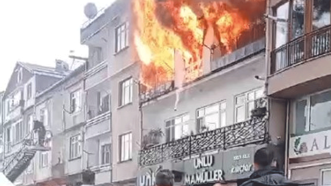 Dehşet anları kamerada