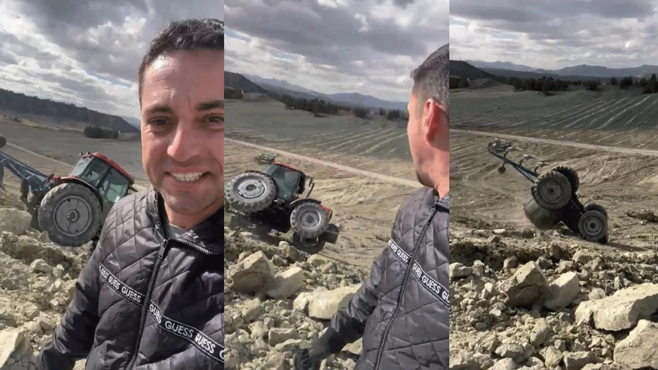 Dehşet anlarını böyle kayda aldı