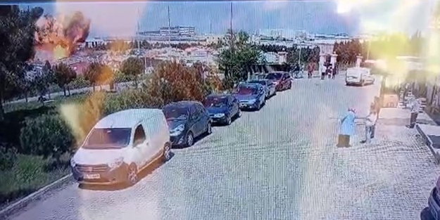 Dehşete düşüren anlar! Fabrikadaki büyük patlamanın yeni görüntüleri