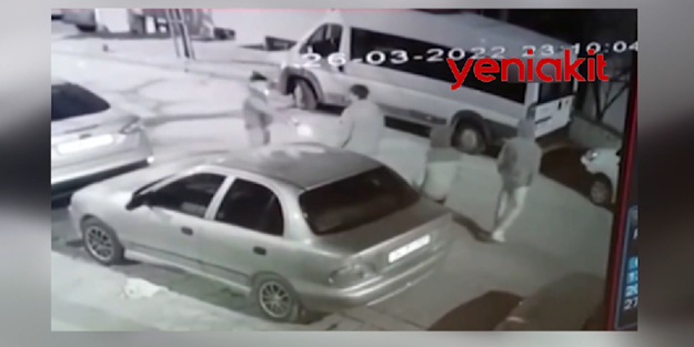 Dehşete düşüren görüntü! Silahlı saldırı anı kamerada