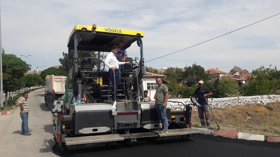 Delice’de yollar asflatlanıyor 
