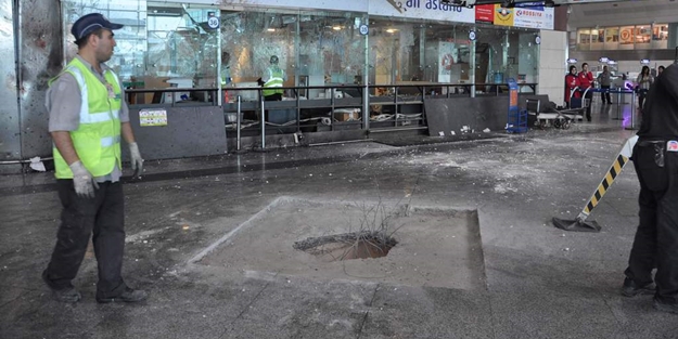 Hainin kendini patlattığı yer bakın ne hale geldi