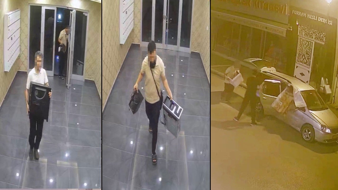 Delilleri karartamadan enselendiler: Kuytulcuların kaçırdıkları hard diskler ve bilgisayarlar bulundu