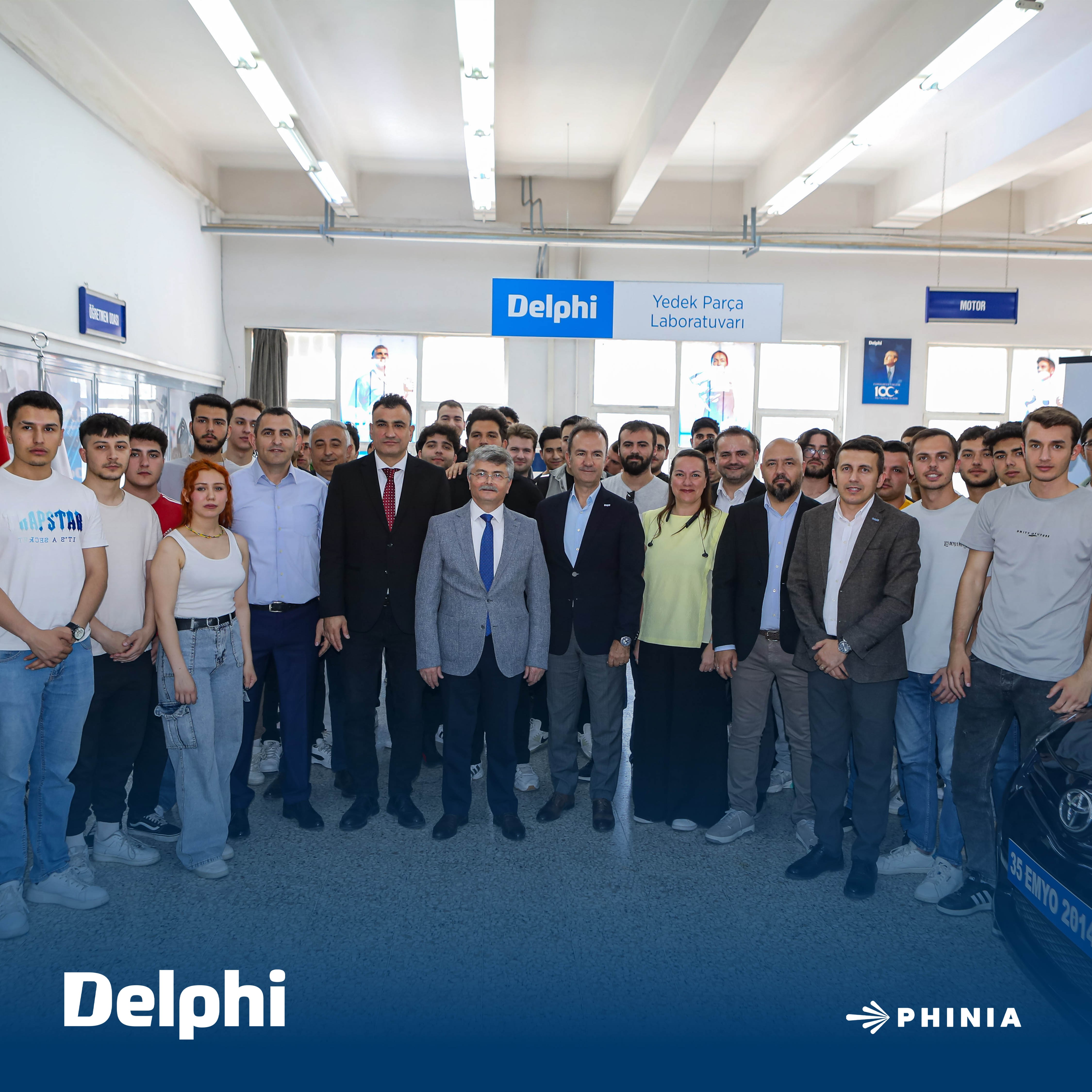 Delphi İzmir’de açtığı yedek parça laboratuvarları ile eğitime destek veriyor!