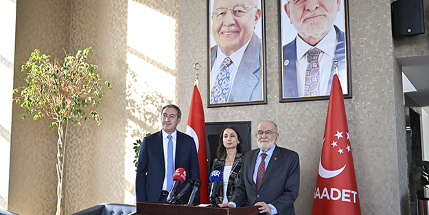 DEM Parti'den Saadet'e yeni anayasa ziyareti!