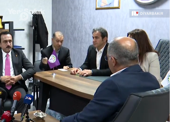 DEM Parti'liler Erbil Valisi ile görüştü ancak ters giden bir şeyler vardı