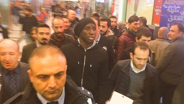 Demba Ba İstanbul'da