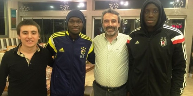 Demba Ba ve Sow şükür namazı kıldıktan sonra...