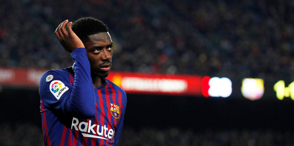 Dembele 15 gün forma giyemeyecek